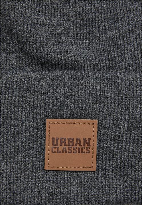 Image du produit Urban Classics Bonnet long Leatherpatch (Taille unique)