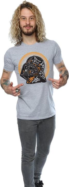 Actual product image Star Wars Mens Darth Vader Dia De Los Muertos T-Shirt (L)
