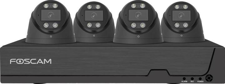 Image du produit Foscam FNA108 E T4 2T (noir, FNA108E NVR PoE 8 canaux, 4x caméra T8EP) (3840 x 2160 pixels)