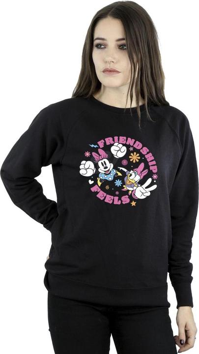 Actual product image Disney Womens/Ladies Minnie Mouse Daisy Friendship Sweatshirt (XXL)