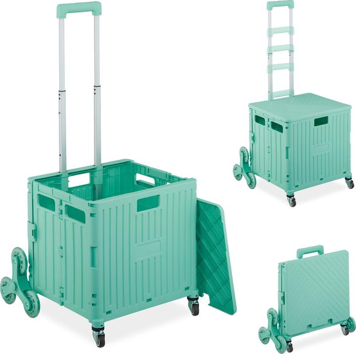 Image du produit Relaxdays Chariot-de-courses
