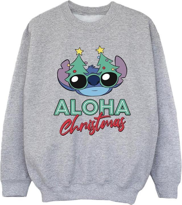Disney Lilo And Stitch Christmas Tree Shades Sweatshirt Mädchen