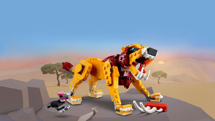 Produktbild LEGO Wilder Löwe (31112, LEGO Creator 3-in-1)