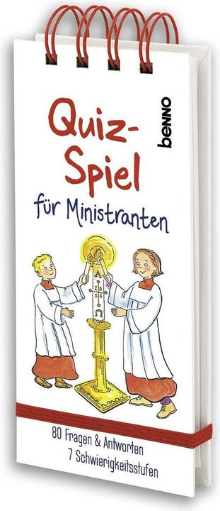 Produktbild Quiz-Spiel Ministranten (Deutsch, St. Benno Verlag GmbH, 2022)