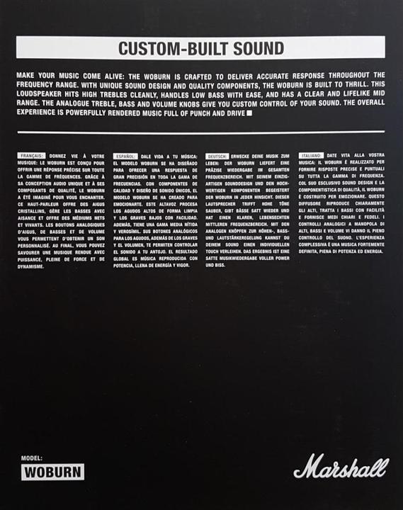 Produktbild Marshall Woburn (Netzbetrieb)