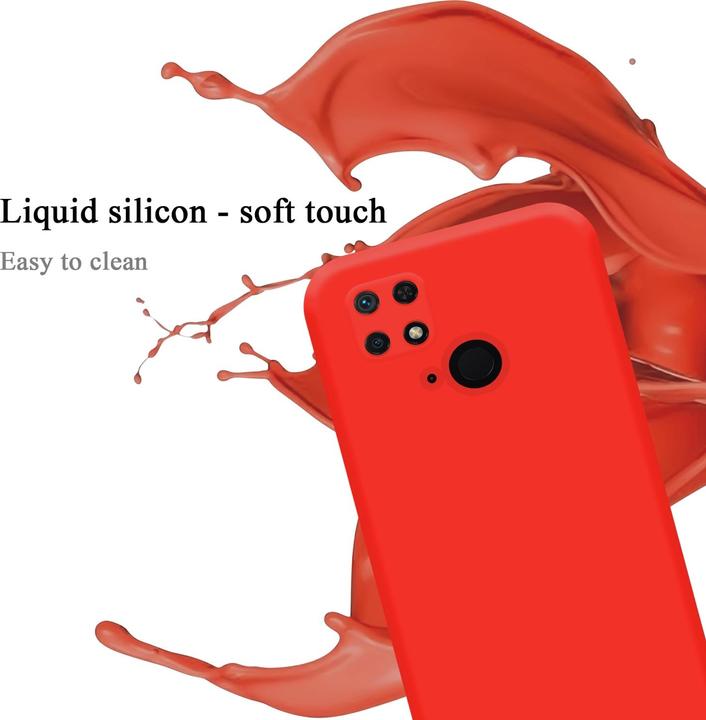 Produktbild Cadorabo TPU Liquid Silicone Case Hülle für Xiaomi RedMi 10C / POCO C40 (Xiaomi Redmi 10C, Xiaomi Poco C40)