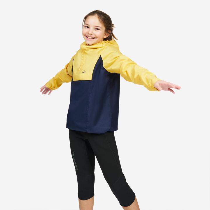 Immagine prodotto Tribord Spray top vela/kayak bambini antivento - Sailing 100 giallo/blu navy
