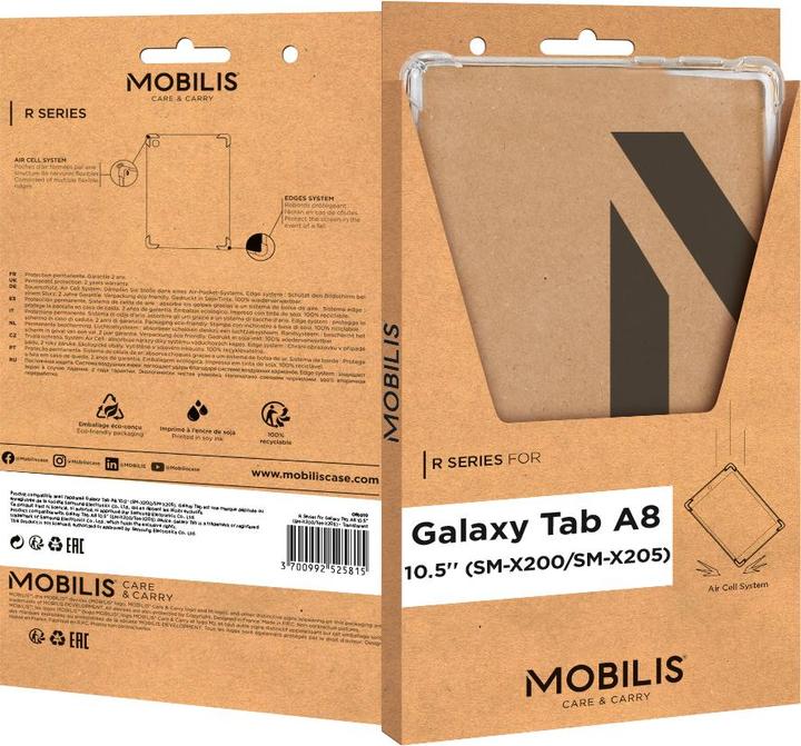 Productafbeelding Mobilis R-serie Galaxy Tab 10.5" SM-X200/205-Transp. (Galaxy Tab A8)