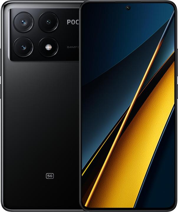 Actual product image Xiaomi Poco X6 Pro (512 GB, Black, 6.67", Dual SIM, 64 Mpx, 5G)