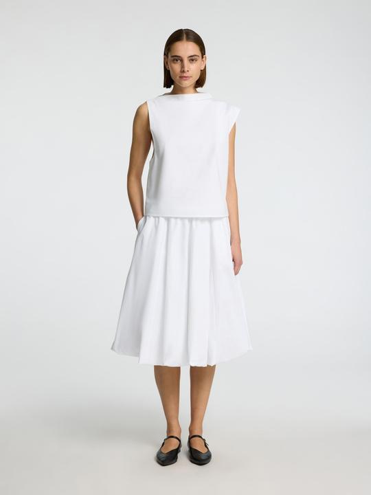 Actual product image Selected Femme Bubble Hem Midi Skirt (38)