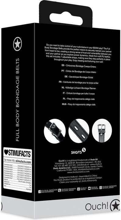 Produktbild Ouch! Bondage Belts