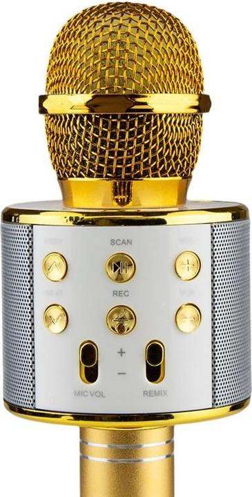 Actual product image JTI KTV - Wireless Karaoke Microphone - Gold