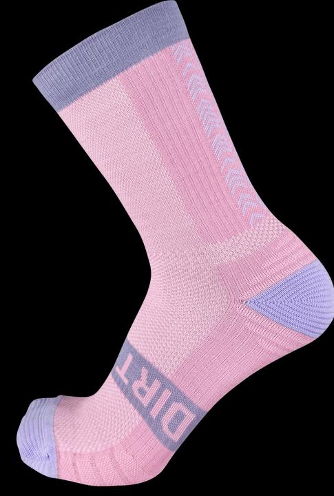 Actual product image Dirtysox Running Merino - Pro - Arrows - Rose (35 - 39)