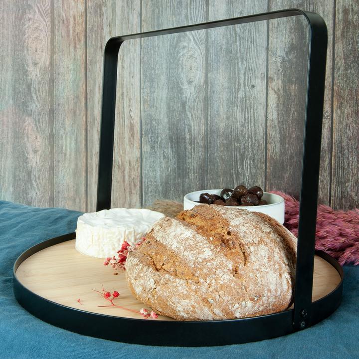 Actual product image Natura Punto Serving Tray Wood and Metal