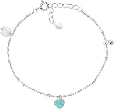 Image du produit Brilio Silver - Bracelet décent en argent avec breloques BRC53W