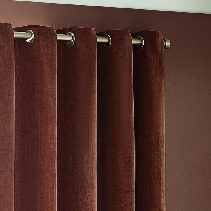 Immagine prodotto Yard Velluto di Ciniglia Tende con Occhielli (229 x 229 cm)