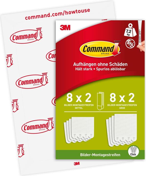 Command Languettes Accroches Tableaux M et L
