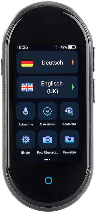 Produktbild Simvalley Mobiler Echtzeit-Sprachübersetzer
