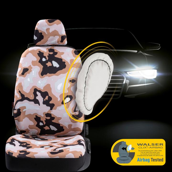 Immagine prodotto CarComfort Coprisedile auto mimetico, Coprisedile auto sedile singolo design mimetico