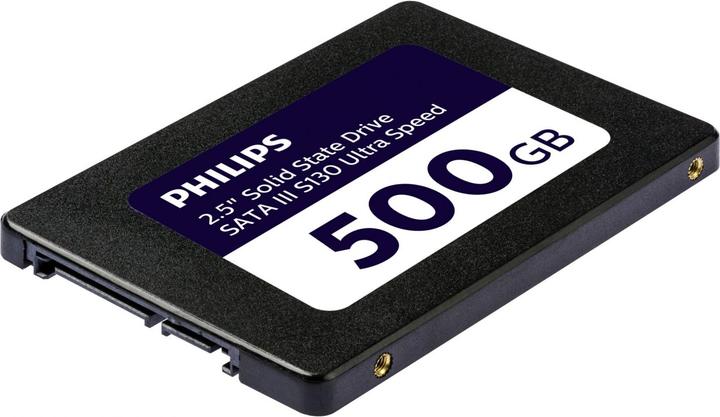 Immagine prodotto Philips Internal SSD 500GB 2.5 SATA III S130 Ultra Speed (500 GB, 2.5")