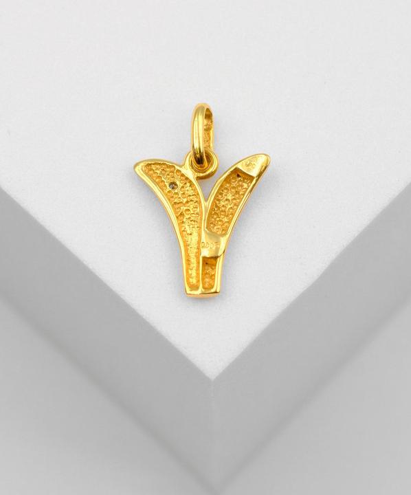 Actual product image Muau Letter (750/18 K Gold)