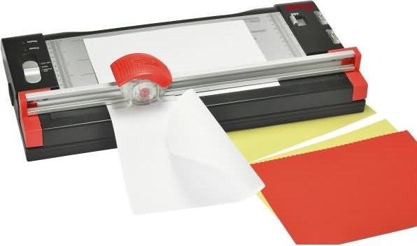Actual product image Ecobra Safety roll cutter DIN A4 + laminator 2 in 1 version: Roll cutter + laminator (A4)