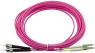 Produktbild CBO BlueOptics LWL Patchkabel LC / ST MM OM4 magenta 2,0m (2 m)