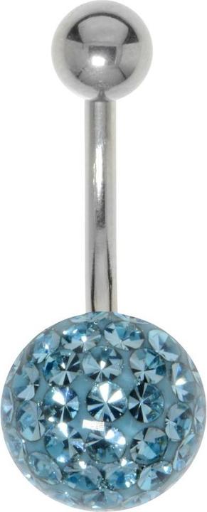 Bijouteria Bauchpiercing (Edelstahl, Kristall, Epoxiharz)