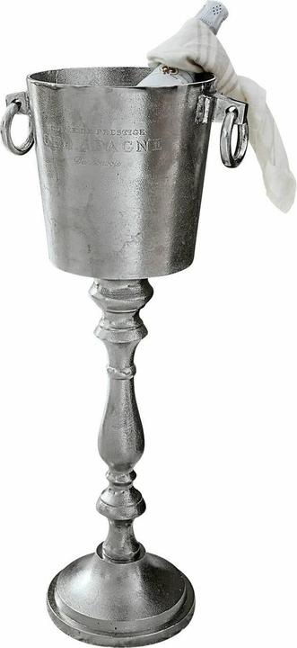 Loberon Danville, dispenser per champagne argento