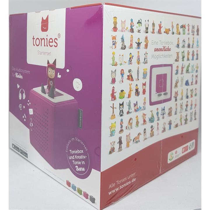 Actual product image Tonies Toniebox starter set berry (creative tone) (German)