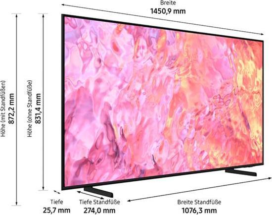 Image du produit Samsung GQ65Q60CAU (65", Q60C, QLED, 4K, 2023)