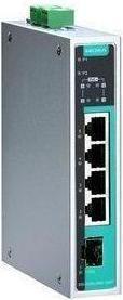Immagine prodotto Moxa EDS-G205A-4POE-1GSFP-T - Switch Gigabit PoE non gestito con 4 porte PoE 101001000BaseT(X)