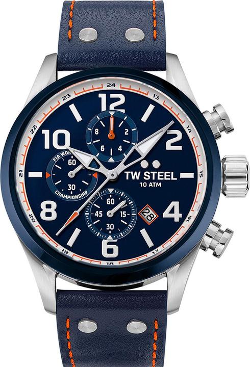 Produktbild TW-Steel VS90 Fia World Rally Chronograph WRC 45mm 10ATM (Sportuhr, 48 mm)