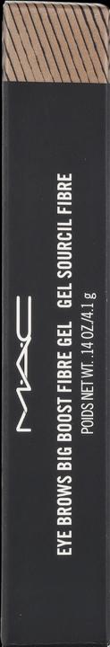 Actual product image MAC Cosmetics big boost fib rule (Fling)