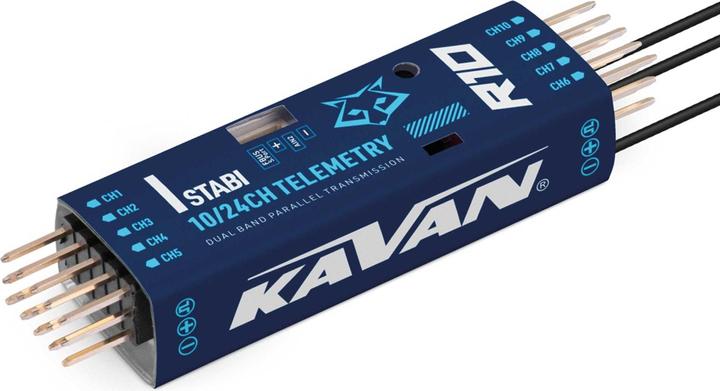 Kavan Empfänger R10 Stabi 10-Kanal Twin S.BUS