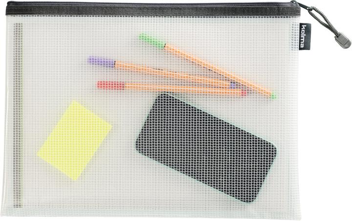 Immagine prodotto Kolma Borsa a rete A4 antracite con chiusura a zip
