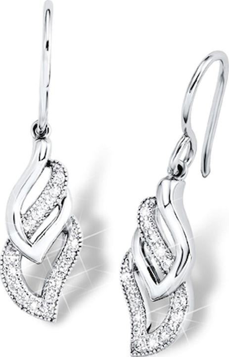 Amor Ohrhänger (Zirkonia, Silber)