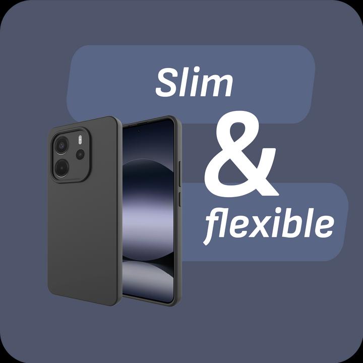 Actual product image Cazy Soft TPU Schutzhülle (Xiaomi Redmi Note 14)