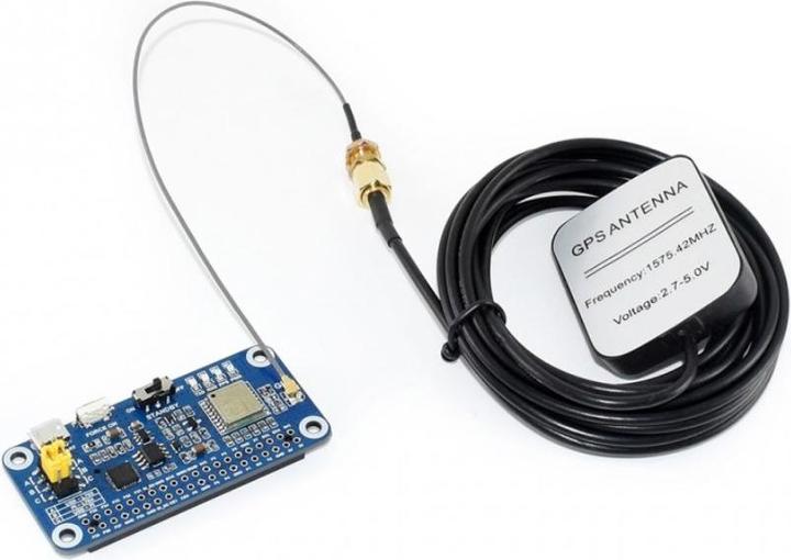 Produktbild WaveShare L76X Multi-GNSS / GPS / BDS / QZSS HAT für Raspberry Pi