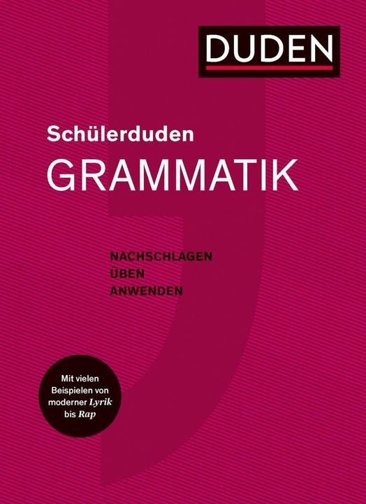 Produktbild Schülerduden Grammatik (Deutsch, Dudenredaktion)
