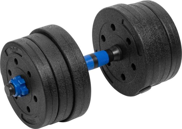 Actual product image Rebel Adjustable bitumen dumbbells with connector 2x10kg ACTIVE (2 x 10 kg)