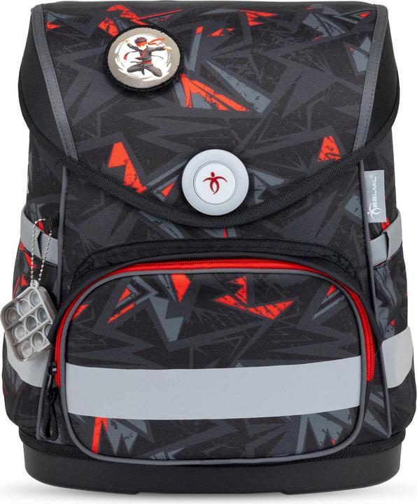 Produktbild Belmil COMPACT Schulrucksack-Set Ninja (19 l)