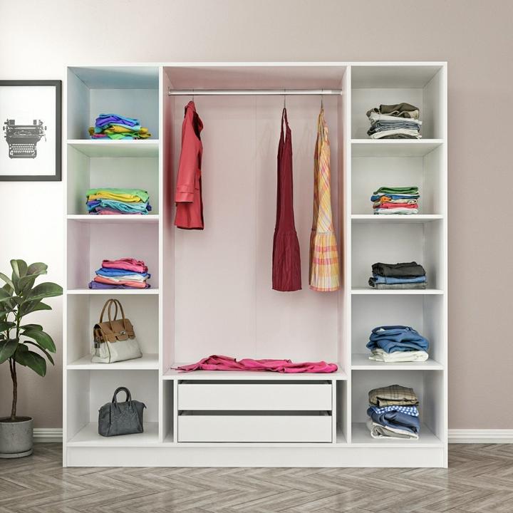 Immagine prodotto Skye Decor Kale Mirror Four Door Wardrobe