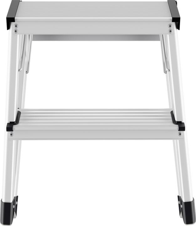 Image du produit Hailo D60 StandardLine, escabeau en aluminium, 2x2 marches (Escabeau, 49 cm)