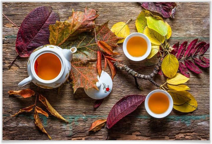 Actual product image Trenddeko Aristov - Tea of September (120 x 80 cm)