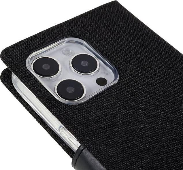 Actual product image Goospery Canvas Diary Series (Apple iPhone 14 Pro)