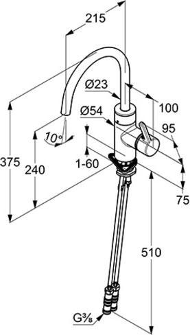 Immagine prodotto Kludi E-Go 422000575