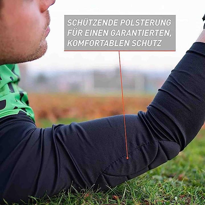 Produktbild Catch & Keep Trikot Protection Torwarttrikot Gr. M Grün-Schwarz Fussball Torwart Shirt Oberteil (M)