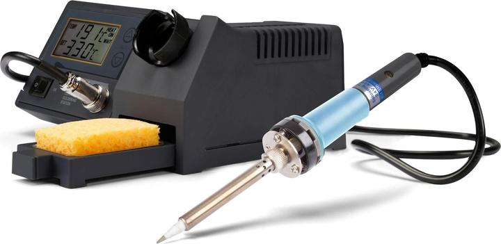 Velleman Stazione di saldatura con riscaldatore LCD e ceramica