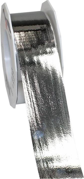 Produktbild Präsent Ringelband Metallic silber (Geschenkband, 1 x)